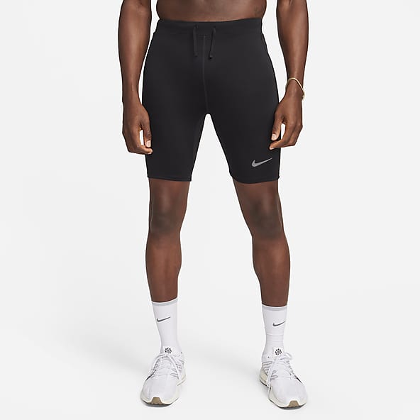 Mens knee length running tights hot sale
